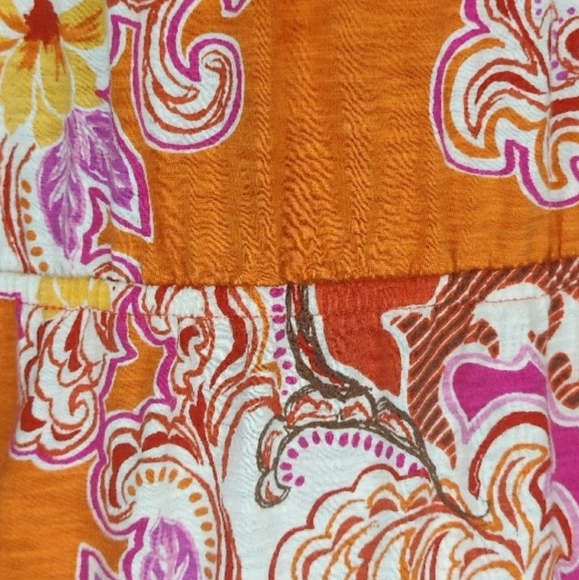 SONOMA Multicolor Pattern Empire Waist Sleeveless Midi Sun Dress - Picture 6 of 9